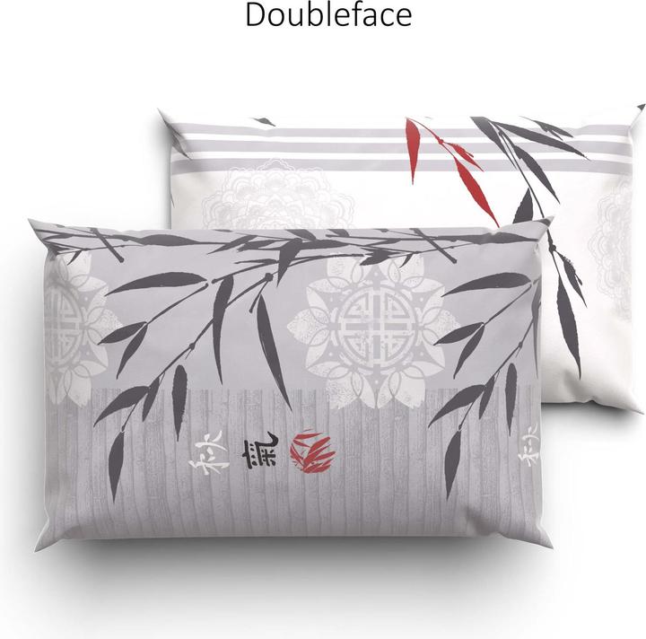 Actual product image Lotus Bettwaren Jukka Flannel Bed Linen (Pillowcase, 65 x 100 cm)