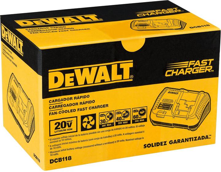 Actual product image DeWalt Charger FLEXVOLT for LiIon slide batteries (54 V)