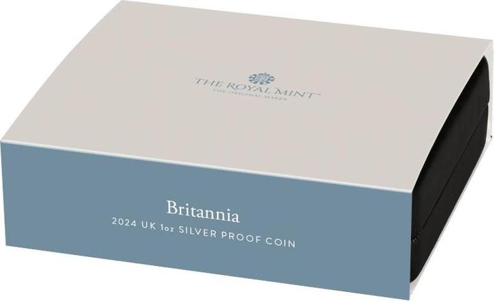 Produktbild The Royal Mint Silber Britannia 1 oz PP - 2024 (999, 2024)