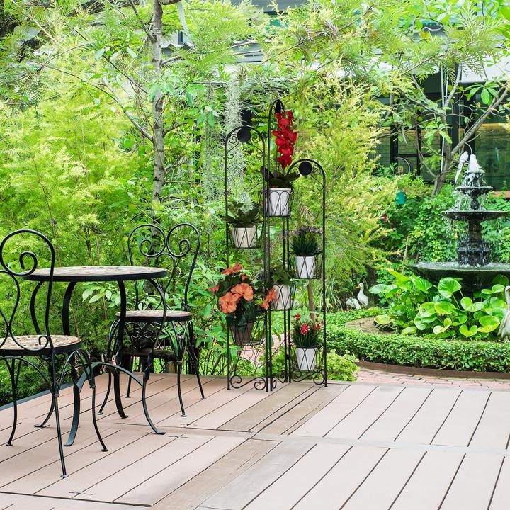Image du produit Relaxdays Escalier pour fleurs