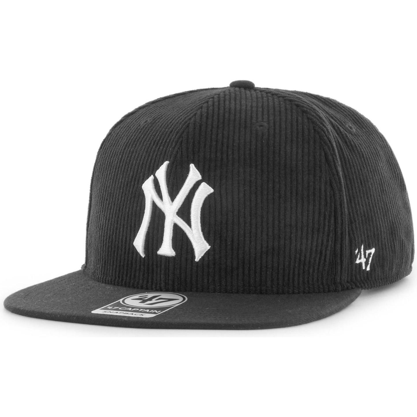 47 Brand, Herren, Cap, Captain Kord New York Yankees, Schwarz