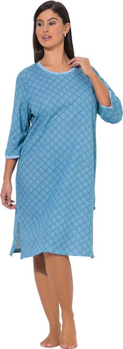 Produktbild Ulla Popken Bigshirts, 2er-Pack, Muster, Rundhals, 3/4-Arm (52)