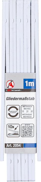 Actual product image BGS Folding Rule 10 segments 1 m (1 m)