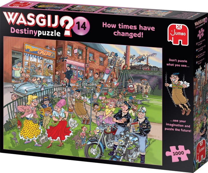 Actual product image Jumbo Puzzle Wasgij Destiny 14 (1000 pieces)