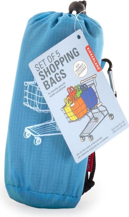 Image du produit Kikkerland Sac à provisions 5 In 1