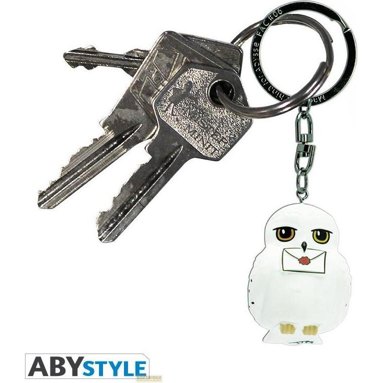 Abystyle Multicolore Portachiavi, Harry Potter - Hedwig,