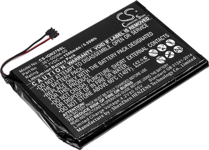 Image du produit Garmin GPS Batterie pour 361-00066-00, 361-00066-10