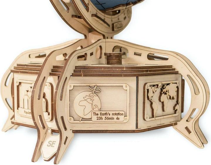 Produktbild Eco Wood Art Globus - 3D Holzbausatz