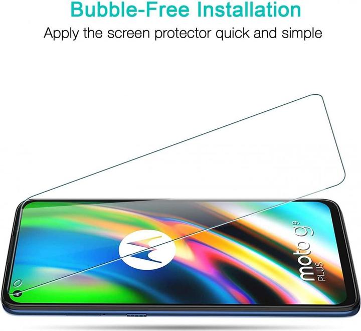 Image du produit Screenguard Motorola Moto G9 Plus Film de protection en verre blindé Case Friendly Design (1 pièce(s), Motorola Moto G9 Plus)