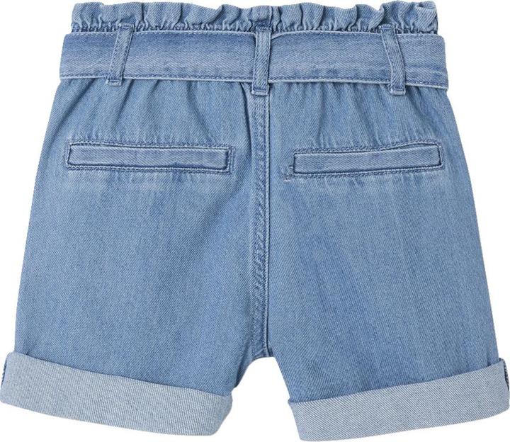 Image du produit Vertbaudet Mädchen Paperbag-Shorts aus Light-Denim (140)