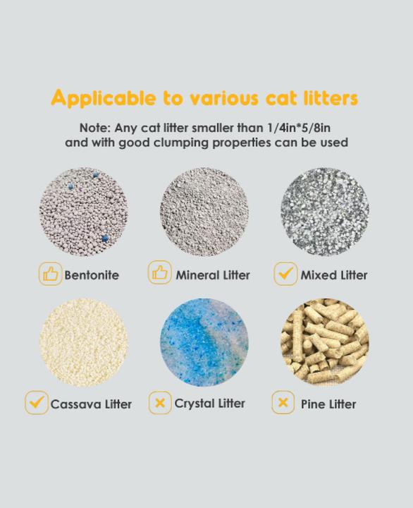 Immagine prodotto Esmée Selbstreinigende Katzentoilette (Lettiera autopulente, Lettiera per gatti aperta)