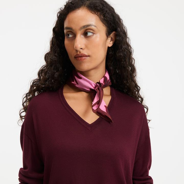 Immagine prodotto La Redoute Collections Pullover mit V-Ausschnitt (L)