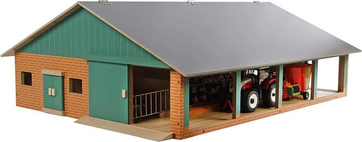Actual product image Sombo Cubicle Sturdy Wood with Milking Unit 1:33
