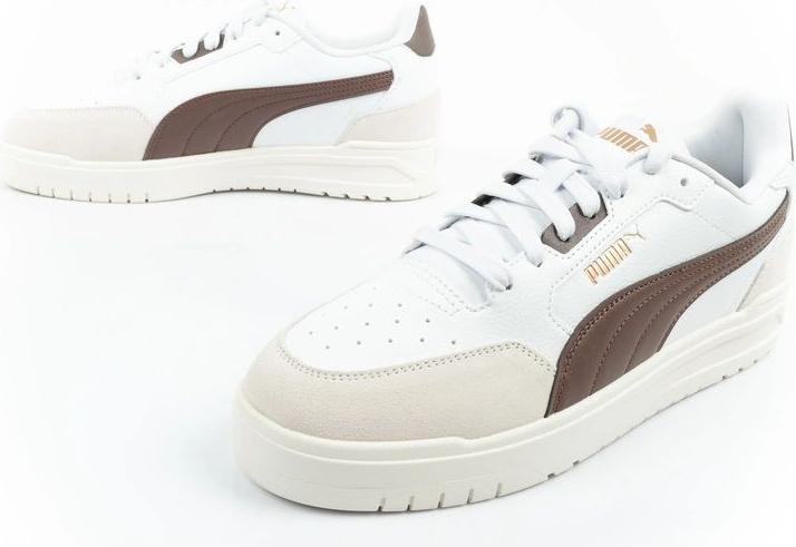 Productafbeelding Puma men's sports shoes Shuffle sneakers lightweight comfortable fashionable beige (42)
