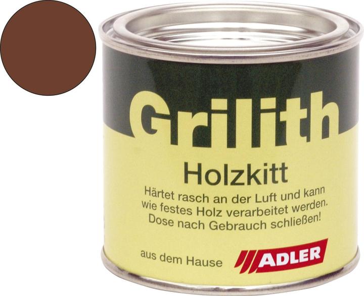 Produktbild Adler Grilith Holzkitt Füllmasse Holz Spachtelmasse (knetbar) Mahagoni 200 ml Dose