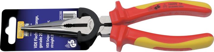 Image du produit HEYTEC Pince à bec plat Ger. 5081208 200 Mm Vde (200 mm)