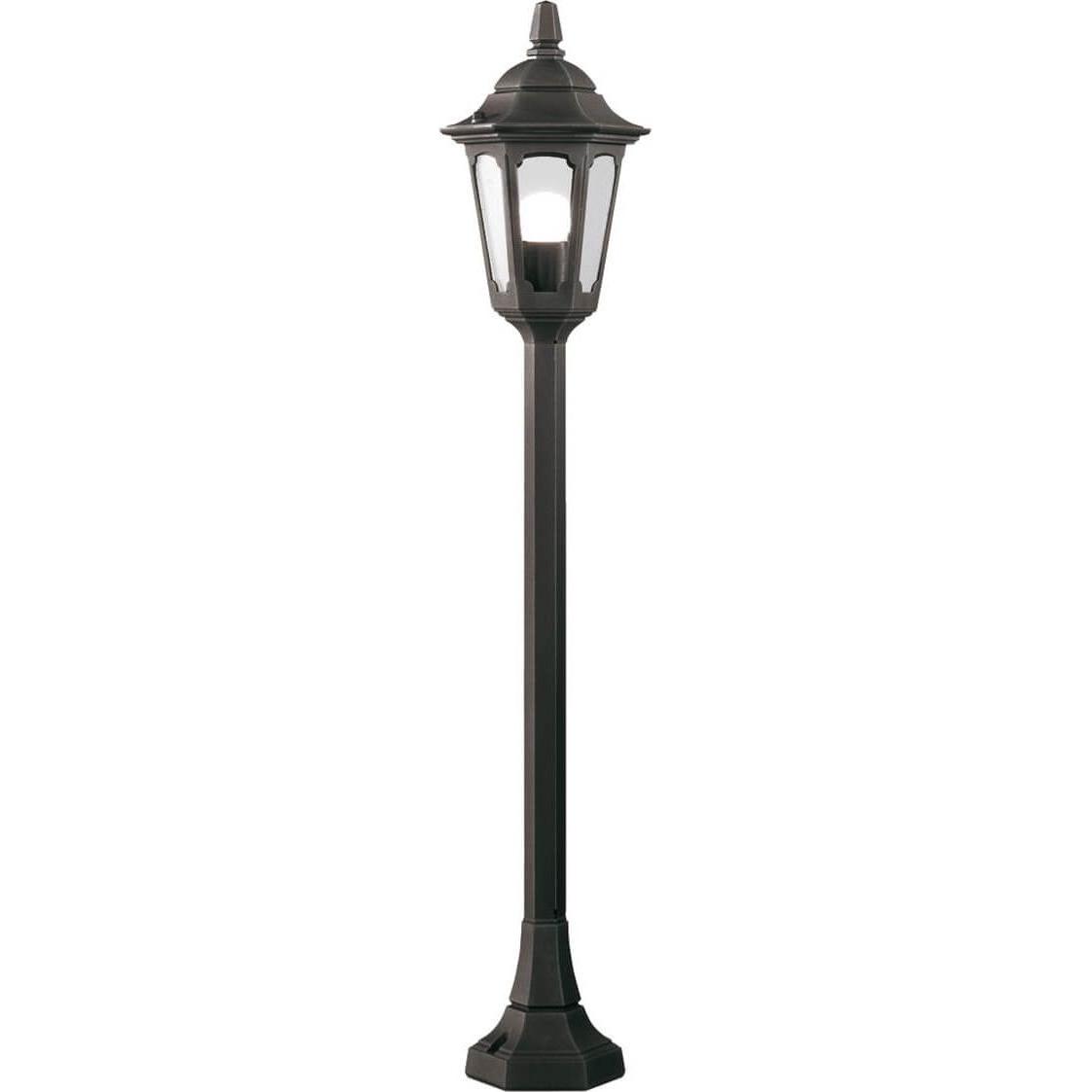 Elstead Lighting, Gartenbeleuchtung, Parish Aussen-Stehleuchte E27 95cm Schwarz IP44, Made in UK (9500 lm, E27, IP44)