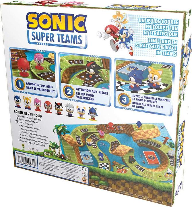 Produktbild Asmodée Sonic Super Teams (Niederländisch, Französisch)