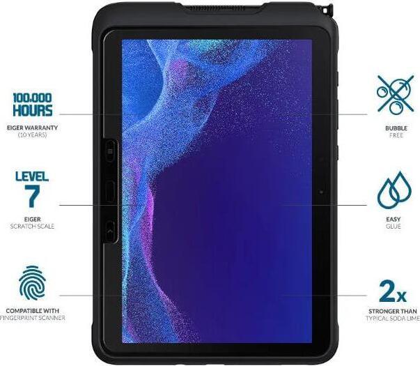 Produktbild Eiger Mountain Glass Clear Tablet (1 Stk., Samsung Galaxy Tab Active 4 Pro)