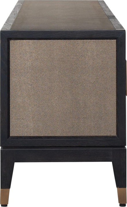 Actual product image Richmond Interiors TV Furniture Bloomingville black gold brushed 185