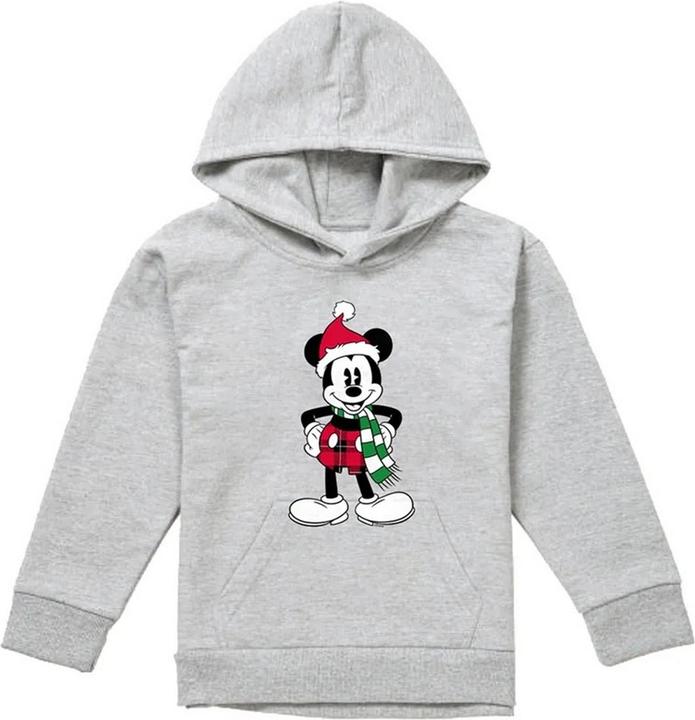 Produktbild Disney Kapuzenpullover meliert weihnachtliches Design (116)