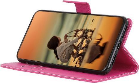 Actual product image Cover-Discount Google Pixel 6 - leather case cover pink (Google Pixel 6)