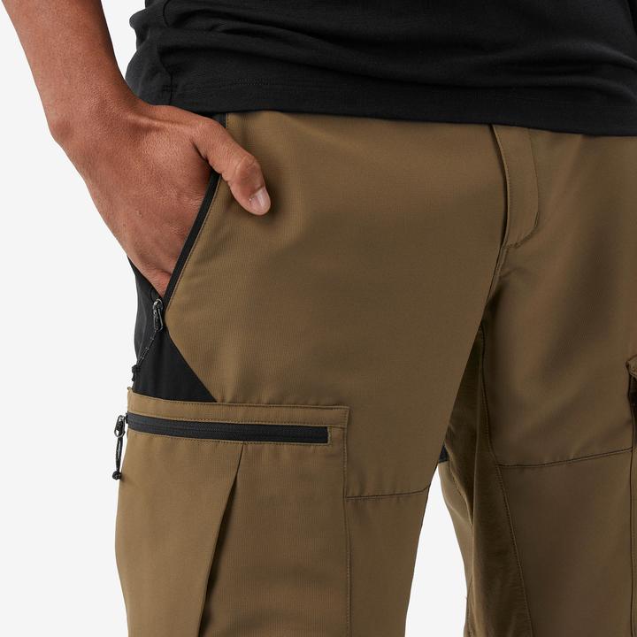 Actual product image Forclaz Trekkinghose Herren robust - MT500 braun (33)