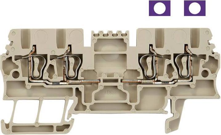Produktbild Weidmüller Feed-through terminal,ZDU 1.5/2X2AN