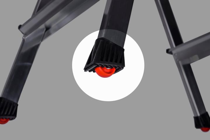 Immagine prodotto Krause Doppio passo pieghevole in alluminio kl (Gradino pieghevole, 75 cm)