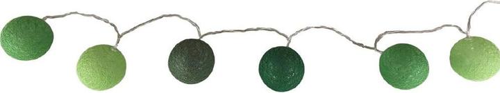 Actual product image GuGus LED fairy lights Cotton Ball "dk-green" (1.35 m)