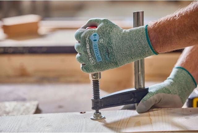 Produktbild Gebol Arbeitshandschuh Upcycled Strong dunkelgrün 8 (8, M)