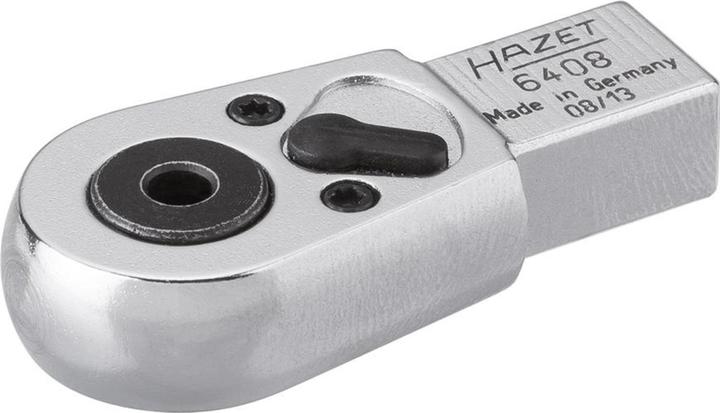HAZET Testa a cricchetto per inserti 6408 ∙ Attacco quadro ad innesto 9 x 12 mm ∙ Attacco esagonale…
