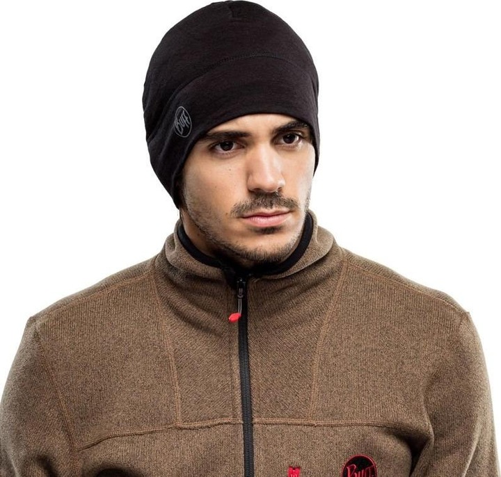 Actual product image Buff Merino Wool Hat (One size)