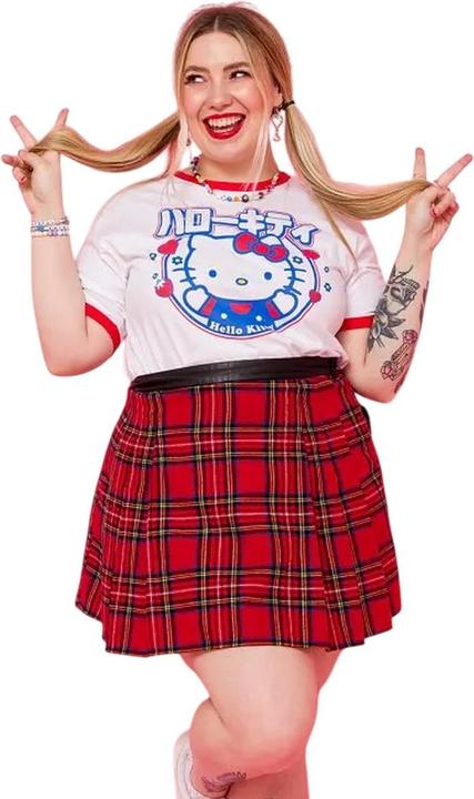 Produktbild Hello Kitty TShirt RingerStil (XXL)