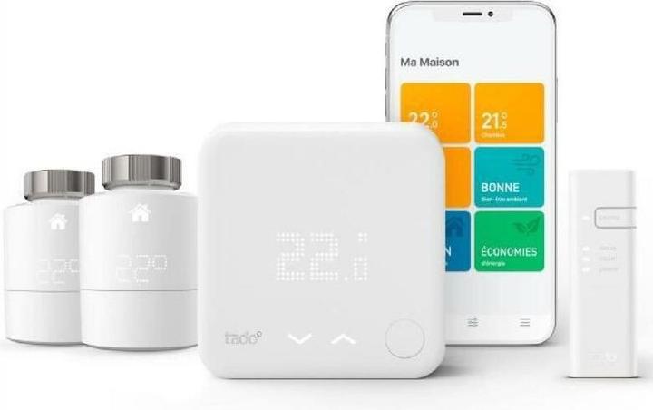Produktbild tado° Bedrade Slimme Thermostaat V3+ + 2 Slimme Radiator