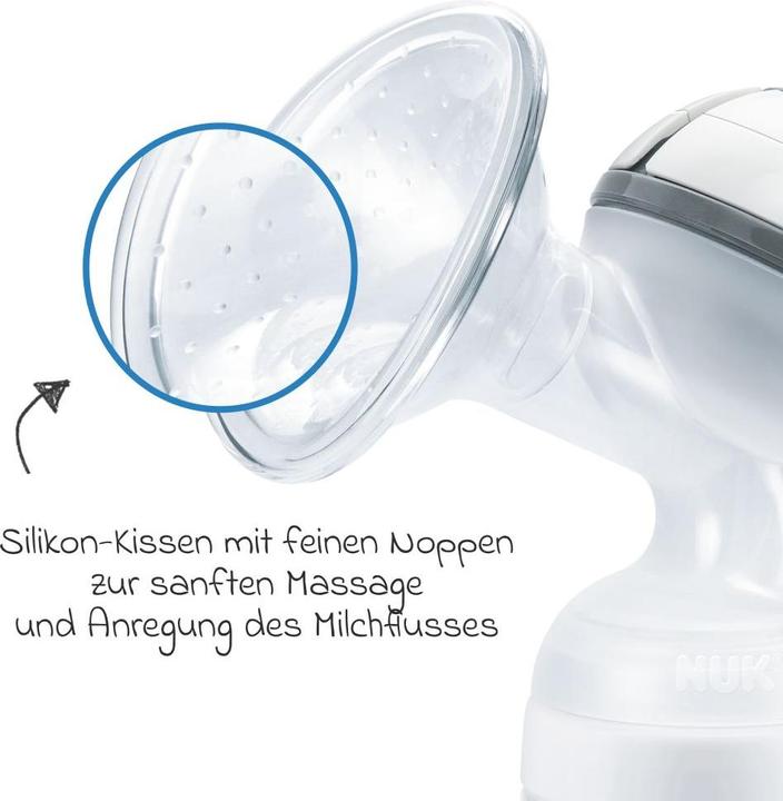 Produktbild NUK Milchpumpen Premium Still-Set Basic 8-tlg. - Handmilchpumpe