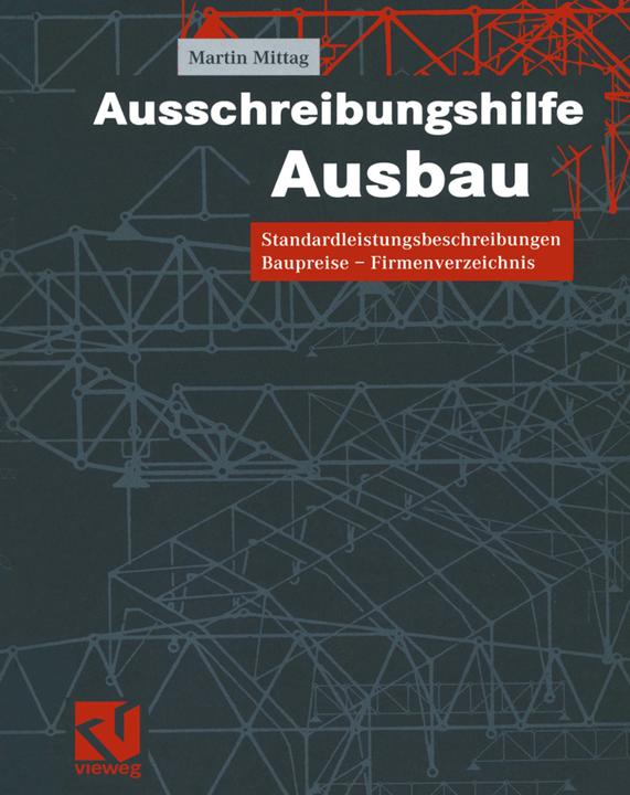 Produktbild Ausschreibungshilfe Ausbau (Deutsch, Martin Mittag, 2012)