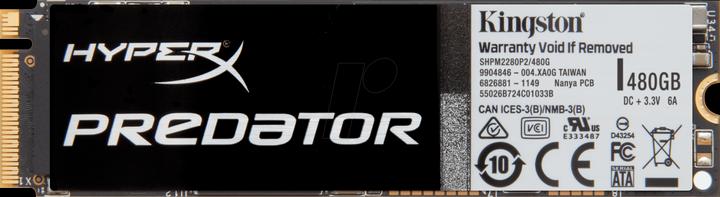 Immagine prodotto HyperX Predatore (480 GB, M.2)