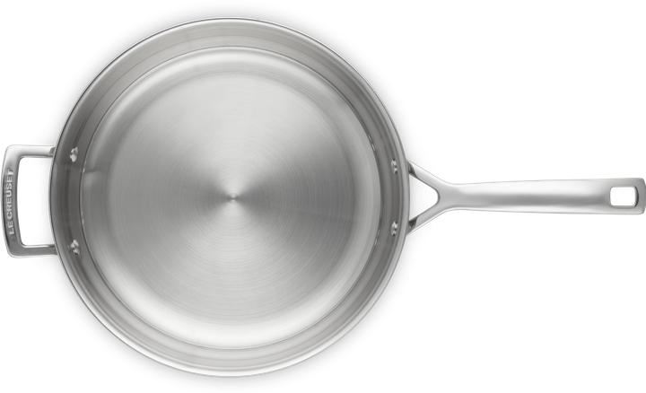 Image du produit Le Creuset 3 plis (28 cm, Poêle à frire, Acier inoxydable)
