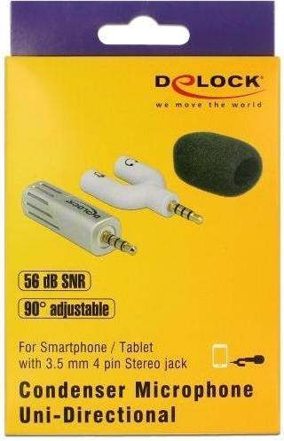 Produktbild Delock Kondensator Mikrophon für Smartphone