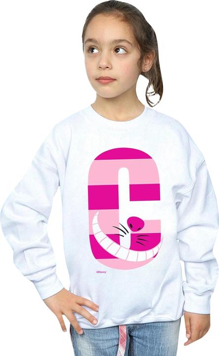Actual product image Disney Girls Alphabet A Is For Alice Sweatshirt (140, 146)