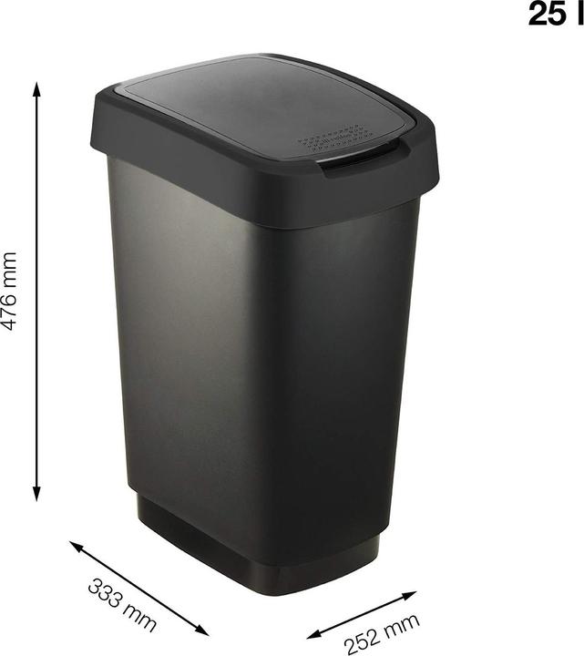 Produktbild Rotho 2er-Set Swingeimer 25 l SALSA (25 l)