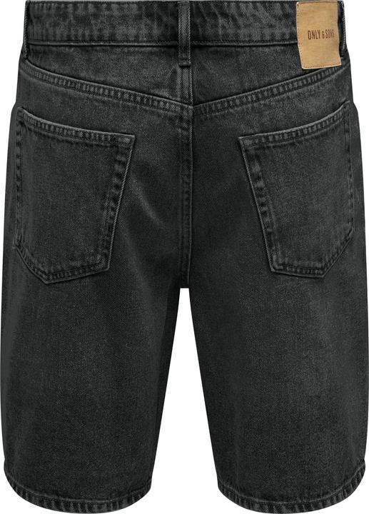 Immagine prodotto Only & Sons ONSFADE Mittlere Taille Locker geschnitten Shorts Jeans-Shorts (L)