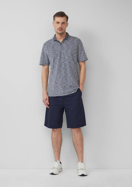 Produktbild S.Oliver Bermuda Relaxed-Fit-Bermuda mit Minimalmuster und Elastikbund (30)