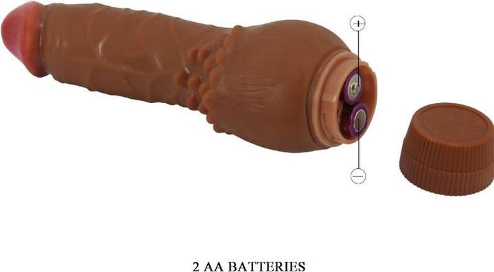 Baile - Barbara Realistischer Vibrator 19,5 cm Mulatte