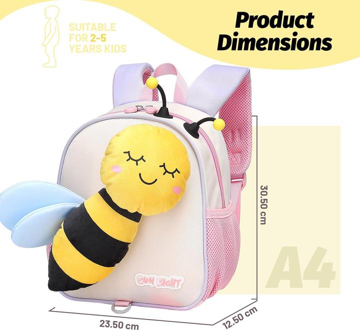 Produktbild Only-Bags.Store Rucksack Kinder Schule Rucksäcke Kindergarten Vorschule Daypack