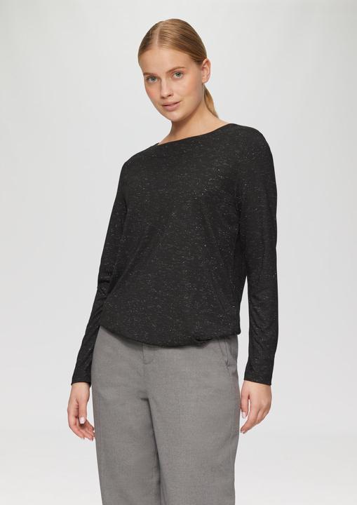 Produktbild S.Oliver T-Shirt Langarm-Shirt mit Metallic-Effekt (46)