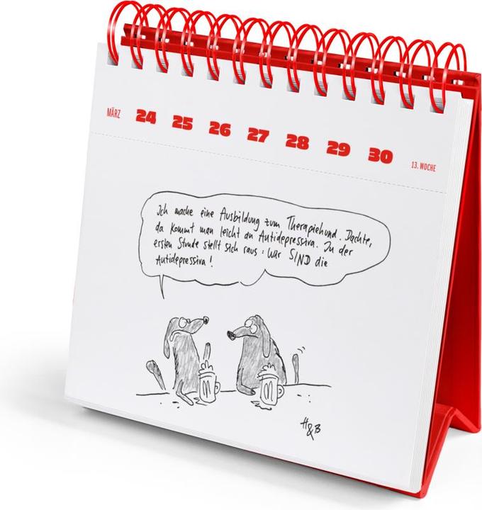 Image du produit Calendrier de cartes postales Hauck & Bauer 2025