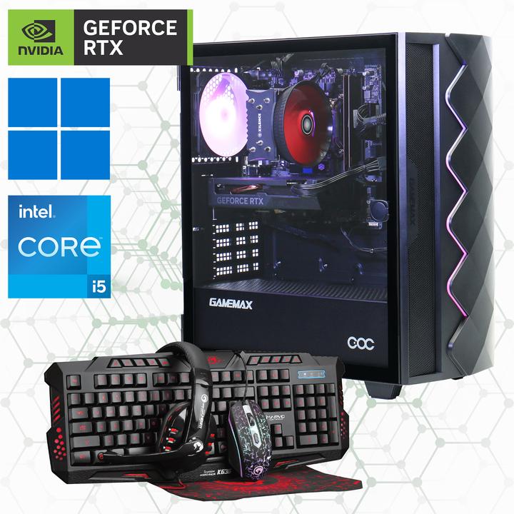 Image du produit Hyrican Diamond BK 7341 Intel Core i5-14400F, 32GB DDR5 RAM, 1TB M.2 SSD, NVIDIA GeForce RTX 4060, W (Intel Core i5-14400F, 32 Go, 1000 Go, GeForce RTX 4060)