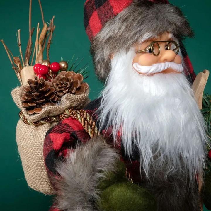 Productafbeelding DKD Home Decor Consumer electronics OEM SCANDINAVIAN SAINT CLAUS CHRISTMAS FIGURINE FOR CHRISTMAS PREMIUM 45CM (1 -Part)